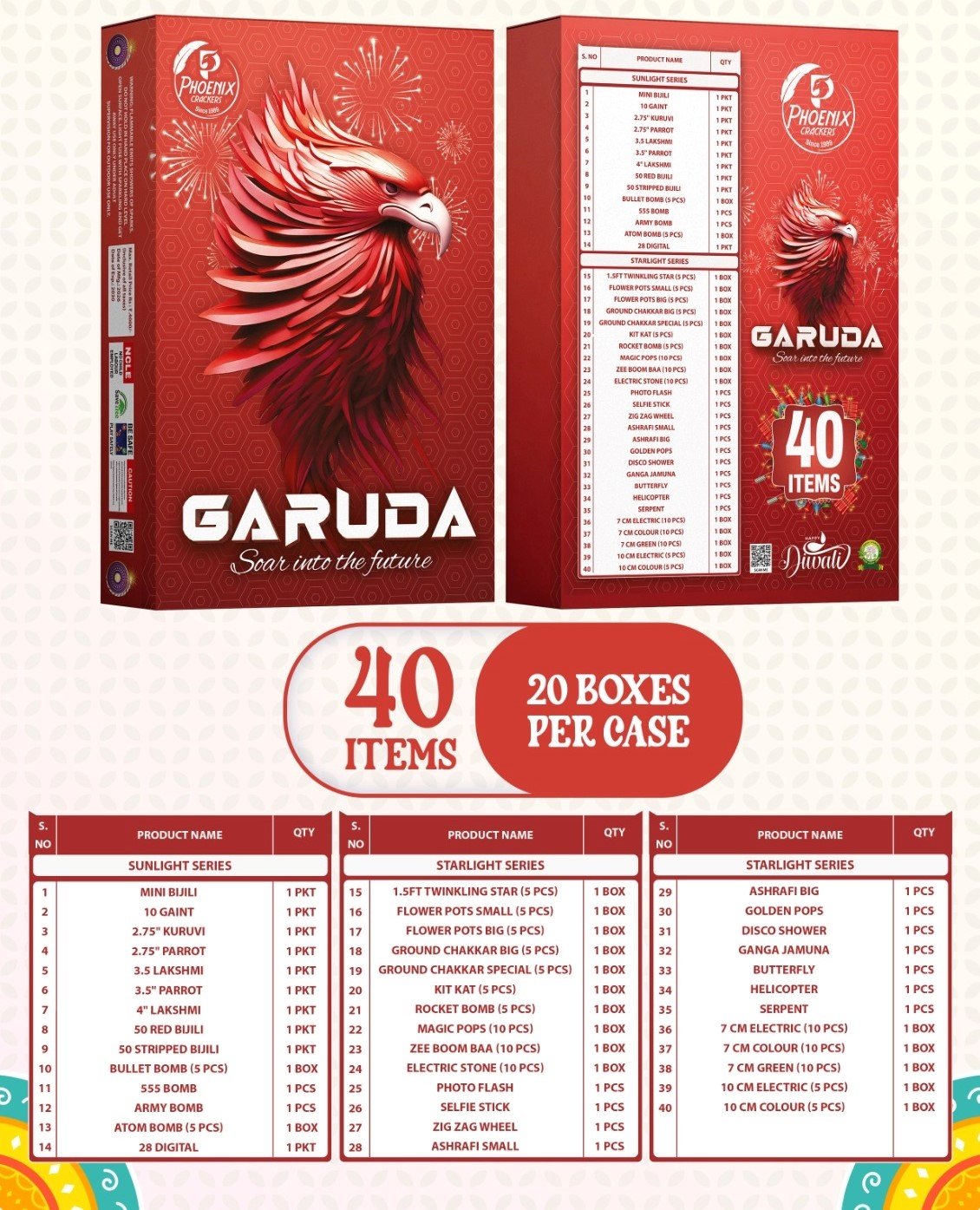 Grauda 40 Items